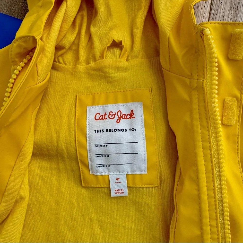 Set of 2 Cat & Jack Raincoats 4T - Picture 5 of 5